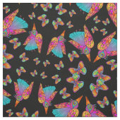 Oiseaux et papillons Tissu (Échantillon)
