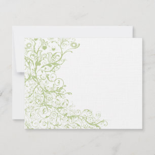 Oiseaux et torrents #28 Green Hydrangea RSVP