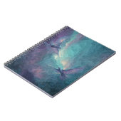 Oiseaux éthérés Carnet Aurora (Côté gauche)