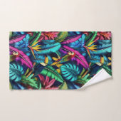 Oiseaux Exotiques Jungle Dreams Motif de Surface S (Serviette à main)