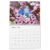 Oiseaux fabuleux calendrier de 12 mois (Feb 2027)