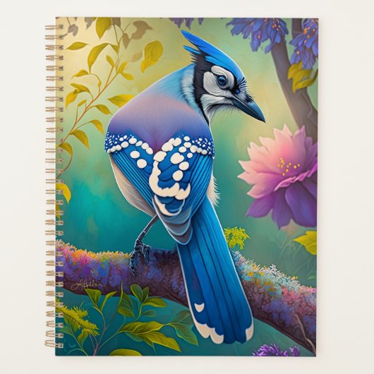 Oiseaux Fantastiques Geai Bleu (Devant)