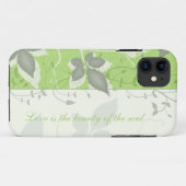 Oiseaux Feuille Inspirational iPhone 5 Coque (Dos (Horizontal))