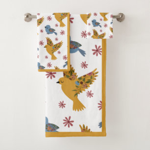 Oiseaux floraux