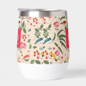 Oiseaux floraux dessinés à la main Abeilles Monogr (Droite)