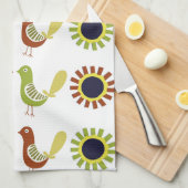 Oiseaux folkloriques polonais, serviettes de (Quart Plié)