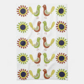 Oiseaux folkloriques polonais, serviettes de (Vertical)