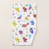 Oiseaux fous (Serviette à main)
