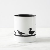 Oiseaux Marcher Mug (Centre)