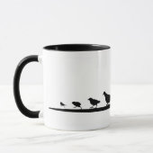 Oiseaux Marcher Mug (Gauche)