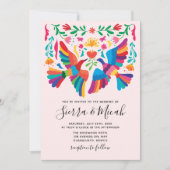 Oiseaux mexicains et Invitations floraux (Devant)