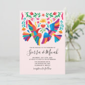 Oiseaux mexicains et Invitations floraux (Debout devant)