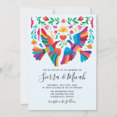 Oiseaux mexicains et Invitations floraux (Devant)