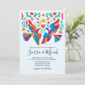 Oiseaux mexicains et Invitations floraux (Debout devant)