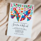 Oiseaux mexicains et Invitations floraux