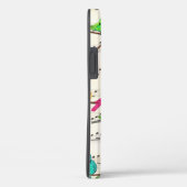 Oiseaux musicaux colorés coque iphone (Verso / Droite)