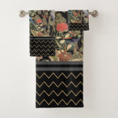 Oiseaux naturels Rouge, Noir, Gris (En situation)