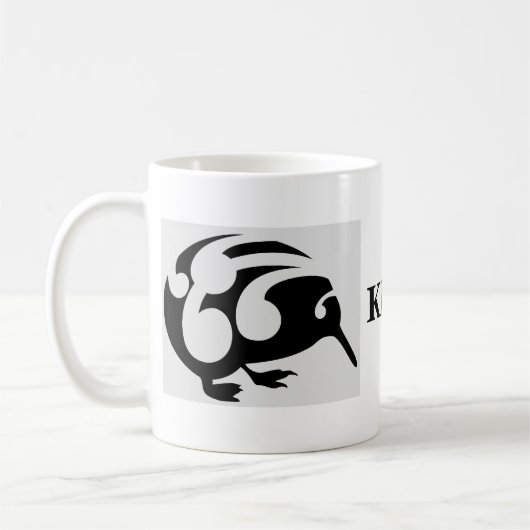 Oiseaux néo-zélandais KIWI tasse (Gauche)