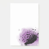 Oiseaux noirs d'une plume - Le Ravens Post-it Note (Devant)