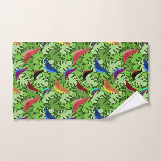 Oiseaux, oiseaux, oiseaux (Serviette à main)