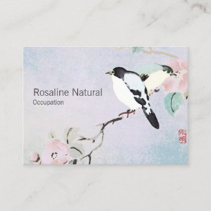 Oiseaux relaxants - Carte de visite grand