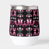 Oiseaux roses et blancs du folklore scandinave (Droite)