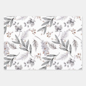 Oiseaux sauvages d'hiver Fox Feuilles Botanique (Devant 2)