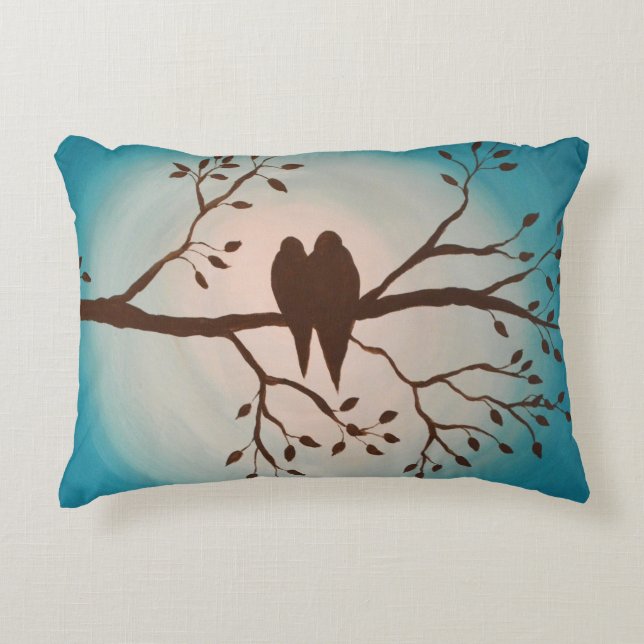 Oiseaux sur la branche 12 x coussin 16 (Devant)