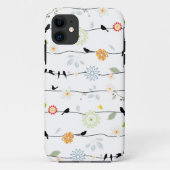 Oiseaux sur vignes iPhone 5 Coque (Dos)