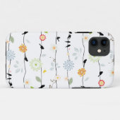Oiseaux sur vignes iPhone 5 Coque (Dos (Horizontal))