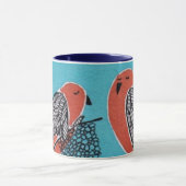 oiseaux tricotant la tasse (Centre)