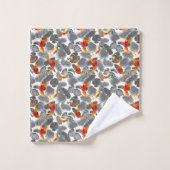 oiseaux tropicaux (Gant de toilette)