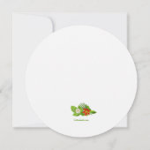 Oiseaux tropicaux et Faire-part de fleurs (Dos)