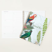 Oiseaux tropicaux Perroquets et feuillage (Devant avec enveloppe)