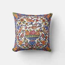 Oiseaux vibreux Coussin - Décor d'intérieur inspir