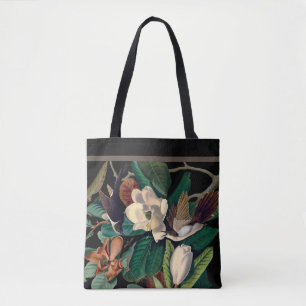 Oiseaux vintages au Sac fourre-tout Magnolia