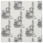 Oiseaux vintages et tissu de volière (Échantillon)