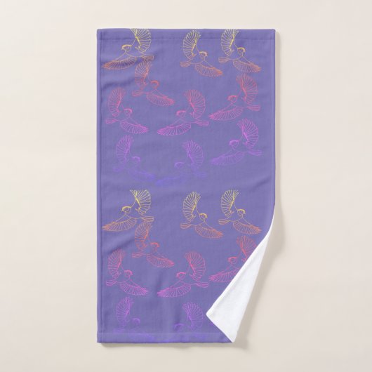 Oiseaux volants (Serviette à main)