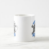 Oishroob Gevist pensioneringsgift blauw Koffiemok (Center)
