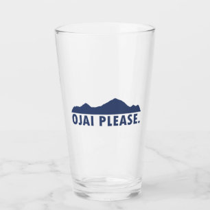 Ojai California Alsjeblieft Glas