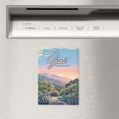 Ojai California Topa Mountains landschap Magneet (Insitu (Vaatwasser))