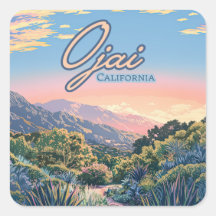 Ojai California Topa Mountains landschap