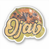 Ojai, Californië Sticker (Voorkant)