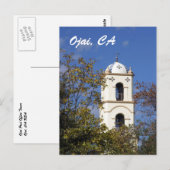 Ojai Post Kantoor Tower Briefkaart (Voorkant / Achterkant)