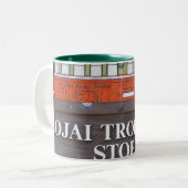 Ojai Trolley Stop 2tone mok (Voorkant links)