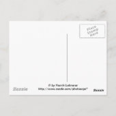 Ojai Valley met sneeuw Briefkaart (Achterkant)