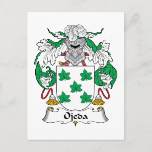 Ojeda Family Crest Briefkaart