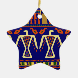 Ojibway Arenden Keramisch Ornament