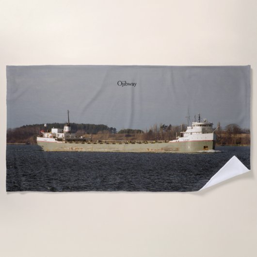 Ojibway-badhanddoek Strandlaken (Voorkant)