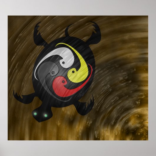 Ojibway Miskwaa desi Poster (Voorkant)